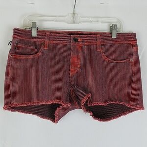 Big Star women 32 Remy low rise fit jeans striped